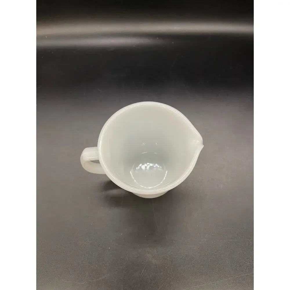 Vintage Pyrex Milk Glass Creamer 3.5